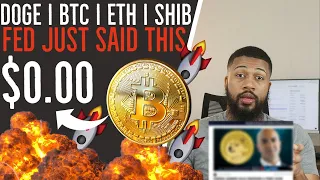 DOGECOINBITCOIN CRASH 🚨BREAKING NEWS FOR CRYPTO - ALL DOGE|BTC|SHIB HOLDERS MUST WATCH IN 6 HRS🔥