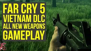 Far Cry 5 DLC - ALL NEW WEAPONS & ITEMS Gameplay From The Hours Of Darkness (Far Cry 5 Vietnam DLC)