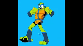 Wip 🤧goofy turtle dance ( rottmnt )