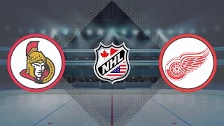 Обзор матча Оттава - Детройт / SENATORS VS RED WINGS APRIL 3, 2017 HIGHLIGHTS