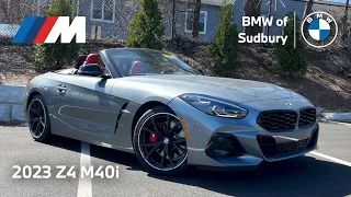 2023 BMW Z4 M40i - What's New? | Video Walkaround & Exhaust