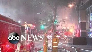 150 Firefighters on Scene of LA Explosion