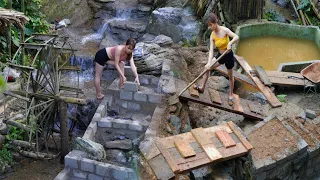 full video : Making a road to a 2-storey wooden house : 200 days of bushwalking in the forest