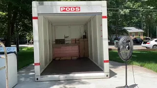 Packing 4 bedroom house into 8x8x16 PODS Container