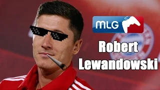 Robert Lewandowski [MLG] - 5 bramek w meczu z Wolfsburgiem