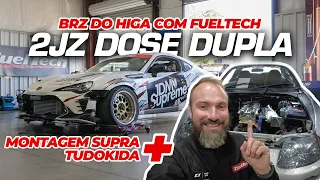 Diego Higa's 2023 Formula Drift BRZ now on FuelTech ECU! My Supra gets the BILLET 2JZ engine