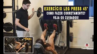 Exercício Leg Press 45° -  Execução Correta