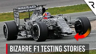 10 strange things that happened at F1 testing
