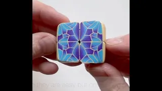 Make a mosaic cane with polymer clay