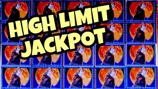 INSANE WILD'S ON WOLF RUN HIGH LIMIT SLOT - FREE GAMES HUGE BETS