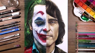 Drawing Joker (Joaquin Phoenix) | drawholic