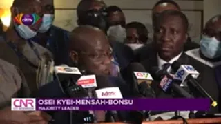 2022 Budget Statement: I expected Bagbin to have been guided by precedent - Kyei-Mensah-Bonsu