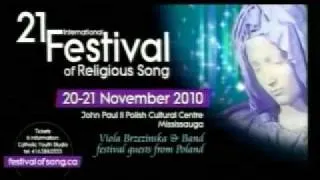 Polish Studio (2010-11-13) - International Festival of Religious Song - Father Pawel Ratajczak