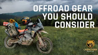 Everything You Need for a Motorcycle Adventure in Bear Country - 100% Camping Kit