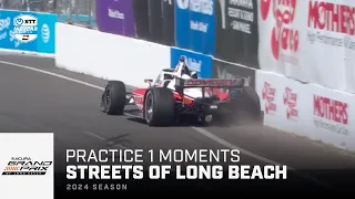 Top moments from Practice 1 // Acura Grand Prix of Long Beach | INDYCAR