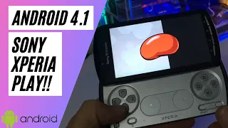 Android 4.1 Jelly Beam en Sony Xperia PLAY