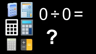 What happens if you divide 0 by 0 on different calculators?