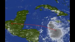 La tormenta tropical Lisa llegaría como huracán a Belice. Además, afectará a Guatemala y México.