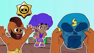 BRAWL STARS ANIMATION: PRIMO & ROSA (Funny Moment)