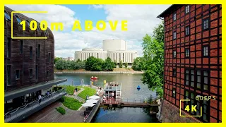 100m ABOVE Bydgoszcz Poland is beautiful! Cinematic Drone Footage [DJI AIR2s 4K 60FPS]