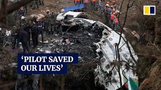 Pilot of Nepalese plane that crashed deliberately avoided village, says witness