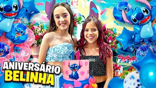 FOMOS NA FESTA DE ANIVERSÁRIO DA BELINHA TEMA ￼ Stitch (JÉSSICA SOUSA E FAMÍLIA)