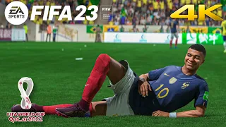 France vs Brazil - FIFA World Cup Qatar 2022 - Final | FIFA 23 - PS5 [4K HDR]