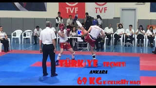 KickBoks 69kg Büyükler KİCKLIGHT FİNAL MAÇI-Türkiye Seçmesi/ Ankara | @TurkiyeKickBoksFederasyonu