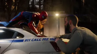 Spider-man is pretty good at intimidation