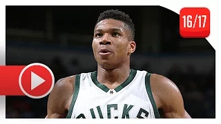 Giannis Antetokounmpo Full Highlights vs Cavaliers (2016.11.29) - 34 Pts, 12 Reb, BEAST MODE!