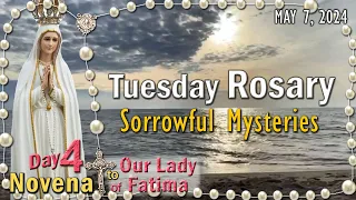 🌹Tuesday Rosary🌹DAY-4 NOVENA to OUR LADY of FATIMA, Sorrowful  Mysteries, MAY 7, 2024, Scenic