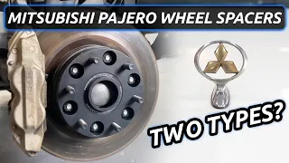 Two Types of Mitsubishi Pajero Wheel Spacers You Need To Know! - BONOSS Mitsubishi Pajero Mods