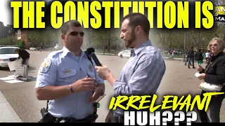 We Are Not Concerned With The Constitution Or Your Rights! WOW!!!
