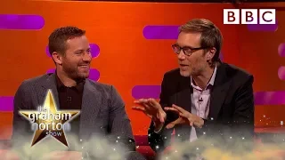 Stephen Merchant saved by Her Royal Highness Claire Foy 👑🥊 - BBC The Graham Norton Show