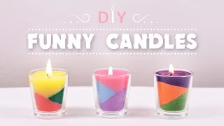 DIY Funny Candles | How to make Color Crayons Candles
