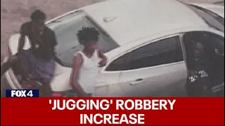 Dallas seeing increase in 'jugging' robberies