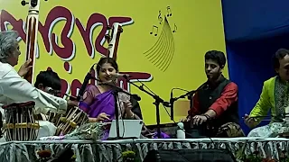 Diva kaushiki with Pandit Swapan Chowdhury.. Classical Evening