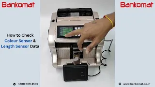 How to Check Colour Sensor & Length Sensor Data in Currency Counting Machine?