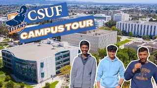 California State University Fullerton Campus Tour| CSUF Tour| CSUF Walking Campus Tour