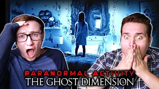 PARANORMAL ACTIVITY: THE GHOST DIMENSION *REACTION* | FIRST TIME WATCHING! TOBI'S TIME TO SHINE