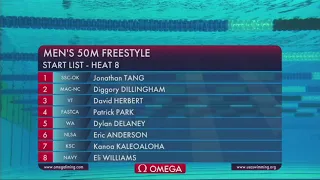 Men's 50 Freestyle Heat 8 - 2021 U.S. OLYMPIC TEAM TRIALS WAVE I