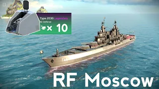 Modern Warships RF Moscow Full⚡10x Type 2030 Air Defense New Update 0.56.1 Gameplay