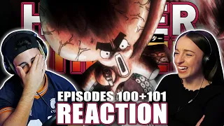 IKALGOAT OCTARIZZ! Hunter x Hunter Episodes 100-101 REACTION!