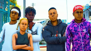 Bad KIDS On THE Block ORIGINAL CAST |  gta 5