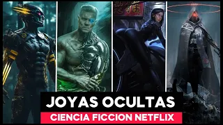 TOP 10 PELICULAS Joyas Ocultas de Ciencia Ficción en NETFLIX!