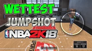 WETTEST JUMPSHOT IN NBA 2K18! GREEN LIGHTS FROM ANYWHERE!!! (NBA 2K18)