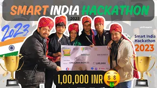 Smart India Hackathon 2023 🤩| WINNER 🏆 | SIH'23 | DEL-JPR Vlog