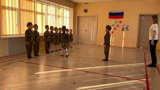 Городской конкурс строя и песни «На знамя Победы равняем шаг!» МБДОУ г. Иркутска детский сад 62