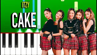 ITZY - CAKE (Piano Tutorial)