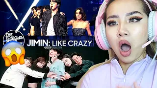 JIMIN 'LIKE CRAZY' 🤪 DANCE PRACTICE & LIVE ON THE JIMMY FALLON | REACTION/REVIEW